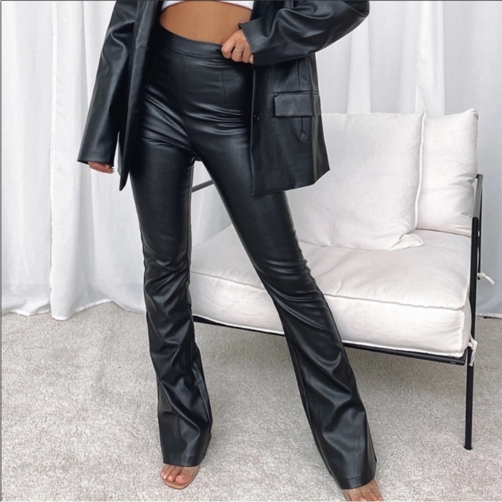 WF Vegan Leather Pants